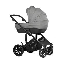 KinderKraft Prime Lite Grey 3 in1 Art.KKWPRLIGRY3000 Универсальная коляска 3 в 1+стильная сумка