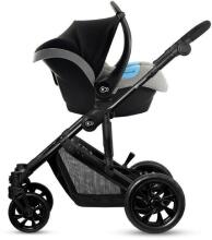 KinderKraft Prime Lite Grey 3 in1 Art.KKWPRLIGRY3000 Универсальная коляска 3 в 1+стильная сумка