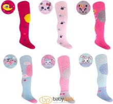 Yo!Baby Art.RA-25 Crawling tights Girls Bērnu zeķbikses ar ABS uz ceļiem un pēdām