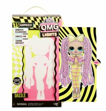 OMG LOL Lights Surprise Glitter Queen Art.565185 lėlė su priedais