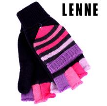 LENNE '17 Mittens Pay Art.16347/264 Ziemas adīti pirkstaini/cimdi bērniem (izm.3-7)