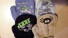 Yo!Baby Art.R-115 Gloves Bērnu Cimdiņi ar zimējumu (elastīgi)