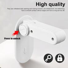 Safety Door Handle Art.68944 многоразовый замок для детской дверной ручки, самоклеящийся,1 шт