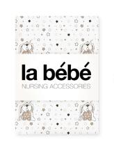 La Bebe™ Set 100x140/40x60 Art.69702 Bunnies Gultas veļas komplekts 2-daļīgs  100x140cm
