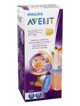 Phillips Avent SCF639/05 Trauki krūts piena/ēdiena uzglabāšanai 240 ml (5 gab.)