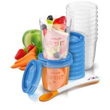 Phillips Avent SCF639/05 Trauki krūts piena/ēdiena uzglabāšanai 240 ml (5 gab.)