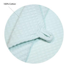 La Bebe™ NO Baby Towel  Art.69855 Mint Вафельное полотенце  детское   25x25см