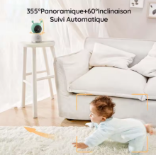 La bebe™ Accessories Baby Monitor Camera 360° Art.70157 Digitālais bērnu videomonitors