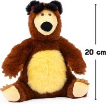 Masha and Bear Toys  Art.MHA21  Komplekts Lelle Maša un Lācis no bērnu iemīļotās multiplikācijas filmiņas „Maša un Lācis”
