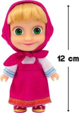 Masha and Bear Toys  Art.MHA21  Komplekts Lelle Maša un Lācis no bērnu iemīļotās multiplikācijas filmiņas „Maša un Lācis”