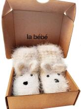 La bebe™ Hand Made Art.70839 Bunny Latvia Baby socks
