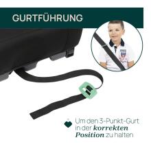 Chicco, Quasar i-Size Booster Art.7088 Black автокресло 22-36kg
