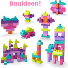 Mega Bloks First Builders Art.70888 Набор конструктора в пакете, 80 дет