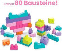 Mega Bloks First Builders Art.70888 Набор конструктора в пакете, 80 дет