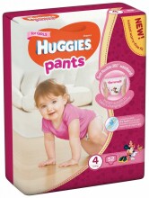 Huggies pants MP Art.41564012 Трусики-подгузники для девочек (9-14кг) 52шт.