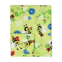 UR Kids Bedding Art.71209 Bee Детский хлопковый пододеяльник 75x100 см