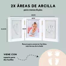 Huborns Art for Baby Art.7139  Hand and Foot print