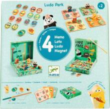 Djeco Ludopark Art.DJ01698 Spēle  ar magnētiem Ludoparks