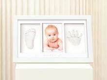 Keababies Baby Duo  Art.72002 Hand and Foot Print  Trīsdaļīgs ramītis uz sienam