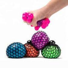 I-Toys Squishy Mesh Art.A429704 Mīkstā Antistresa bumbiņa sietiņā