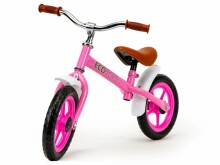 „Eco Toys Balance Bike Art.N2004 Pink“ motoroleris vaikams su metaliniu rėmu
