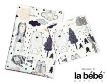 La Bebe™ Cotton  60x40 Art.72553 Kokvilnas spilvendrāna ar kanti 60x40cm