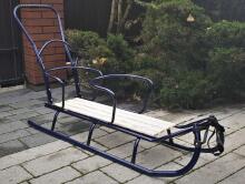 Duo Sledge+Pusher Art.72556 Navy Blue