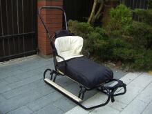 Evo Sledge Matress Graphite Теплый конверт для санок