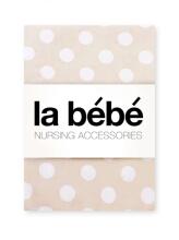La Bebe™ Set 75x75(3)  Art.72704 Dots Kokvilnas autiņu komplekts 75x75 cm (3 gb)