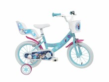 Mondo Disney Frozen Art.25282 colių 14 colių vaikiškas dviratis (dviratis) su atsarginiais ratais