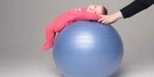 „Frogeez ™“ gimnastikos fitballas. Art. L20076 Alyvinė kūno rengyba, joga, gimnastikos kamuolys, 75 cm [75 cm]