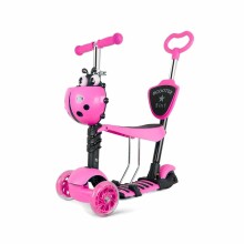 TLC Scooter 3 in 1 Art.72939 Pink Bērnu skrejritenis ar rokturi