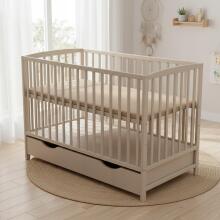 Elf Bed Arco Art.73262 White Детская деревянная кроватка 120x60см