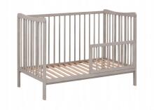 Elf Bed Arco Drawer Art.74235 Natural Детская деревянная кроватка с выдвижным ящиком 120x60см