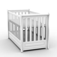 Elf Bed Gardenia  Art.74239 White  bērnu koka gulta 120x60cm
