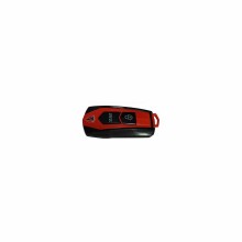 „Nakko Galaxy“ mažojo tigro raudonasis menas. 74265 Interaktyvus vaikų triratukas su šviesos ir garso efektais, su pripučiamais ratais, rankena ir stogu bei nuotolinio valdymo pultu