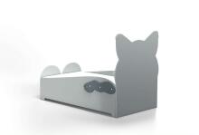 Plastiko Cat Art.74268 Детская стильная кровать-машина с матрасом 200x90cм
