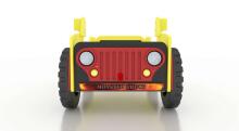Plastiko Monster Truck Art.74278 Ergonomiska bērnu gulta - Mašīna ar  matraci 190x90 cm