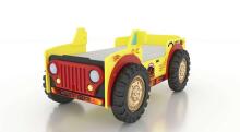 Plastiko Monster Truck Art.74278 Ergonomiska bērnu gulta - Mašīna ar  matraci 190x90 cm