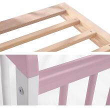 La Bebe™ Kids Wood Cot Sosna Tomi 5 Art.74488 Children's wooden crib 120x60 cm