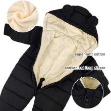 JiAmy Baby Winter Jumpsuit with Hood Art.74828 Black