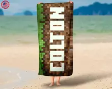 Carbotex Beach Towel Minecraft Art.MC24521014-R