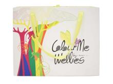 El Rhey Kids Colour Me Wellies Moth Carry Pack Bērnu gumijas zabāki (gumijnieki) ar flomasteriem dāvanu kastītē