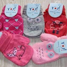 Yo!Baby R-115A Gloves Детские Перчатки с рисунком (эластичные)