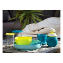 Beaba Silicone Art.913436 Mint Набор посуды