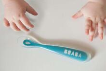 Beaba Spoon Art.913463 Силиконовая эргономическая ложечка от 4мес,1 шт