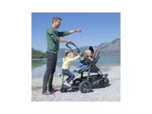 TFK Mono Sport Art.T-M1-SA-411  Premium Anthracite Sporta ratiņi