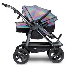 TFK Duo Mono Combi Art.T-D1-KA-GID Glow in the Dark Dvīņu ratiņi/rati 2 vienā