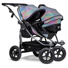 TFK Duo Mono Combi Art.T-D1-KA-GID Glow in the Dark Dvīņu ratiņi/rati 2 vienā