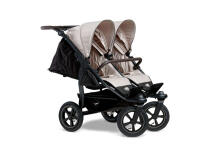 TFK Duo 2 Sport Art.T-D2-SE-360 Sand Высококачественная спортивная коляска для двойняшек (погодок)